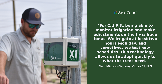 quote from sam Mixon operations manager